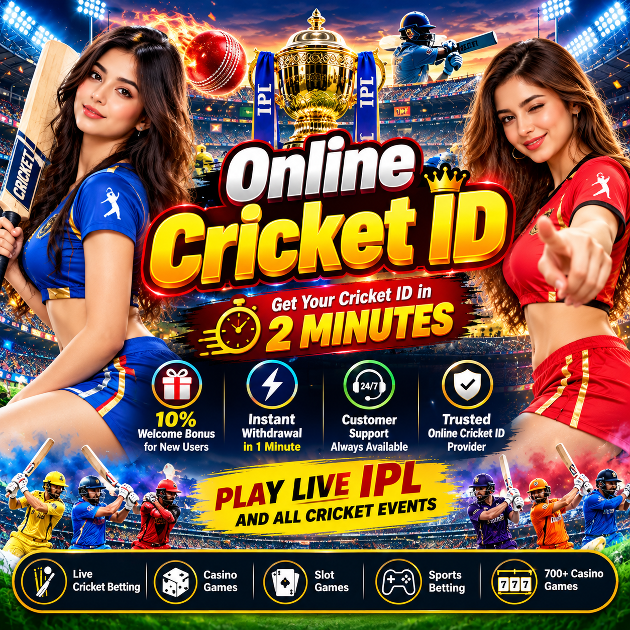Online Cricket ID