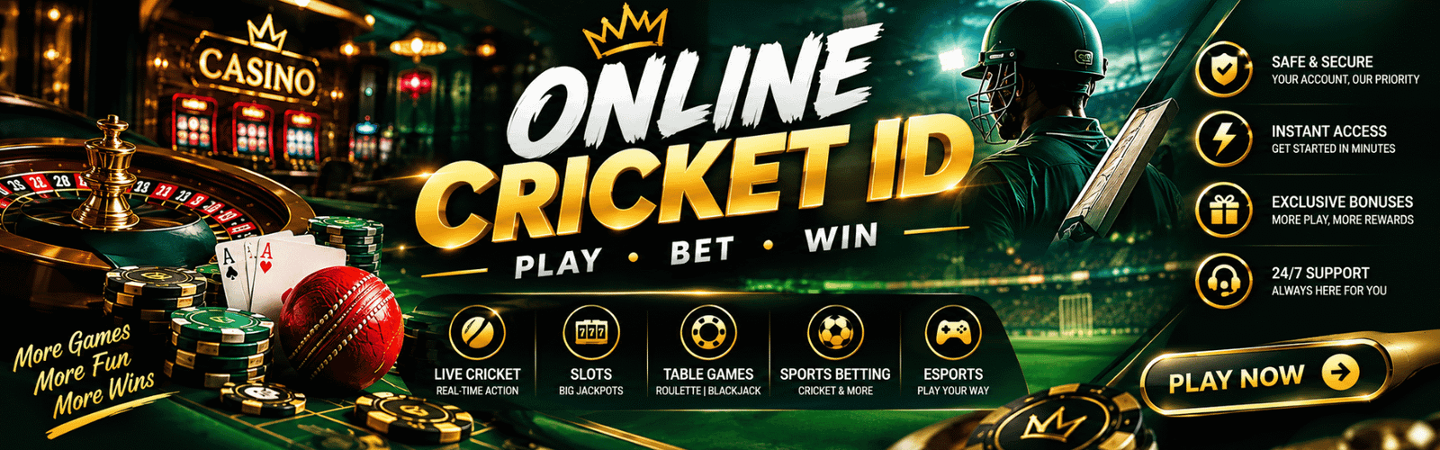 Online Cricket ID